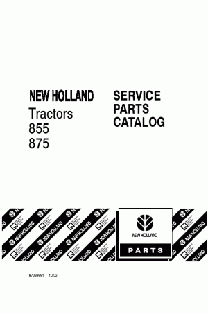 New Holland 855 Parts Catalog