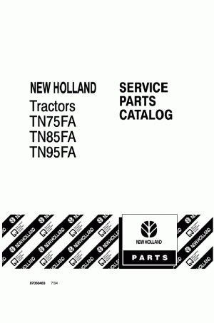 New Holland TN75FA, TN85FA, TN95FA Parts Catalog