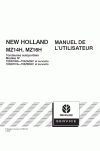 New Holland MZ14H Operator`s Manual