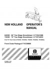 New Holland 72CSH, D Operator`s Manual
