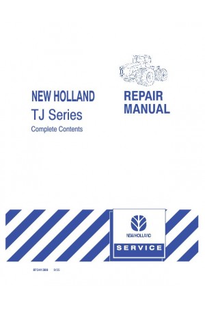 New Holland TJ275, TJ325 Service Manual