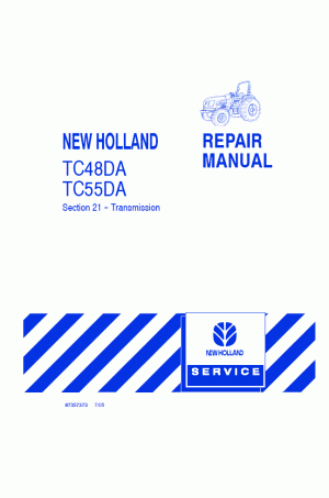 New Holland TC48DA, TC55DA Service Manual