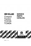 New Holland TC31DA, TC34DA Parts Catalog