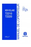 New Holland T2210, T2220 Operator`s Manual