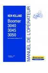 New Holland Boomer 3050 Operator`s Manual