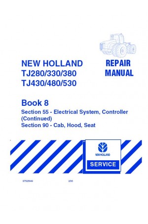 New Holland TJ280, TJ330, TJ380, TJ430, TJ480, TJ530 Service Manual