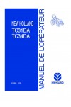 New Holland TC31DA, TC34DA Operator`s Manual