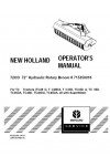 New Holland TC29D, TC29DA, TC33D, TC33DA, TC35D, TC35DA, TC40D, TC40DA, TC45DA Operator`s Manual