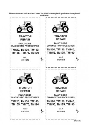 New Holland TM120, TM190 Service Manual