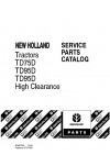 New Holland TD75D, TD95D Parts Catalog