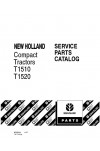 New Holland T1510, T1520 Parts Catalog