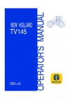 New Holland TV145 Operator`s Manual