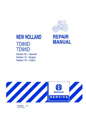 New Holland TD80D, TD95D Service Manual