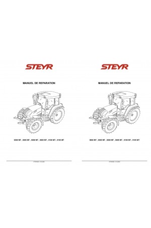 Steyr 9080 MT, 9085 MT, 9090 MT, 9095 MT, 9100 MT, 9105 MT Service Manual