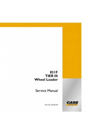 Case 821F Service Manual