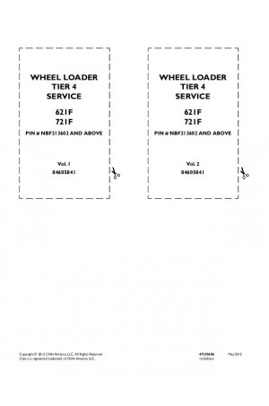 Case 621F, 721F Service Manual