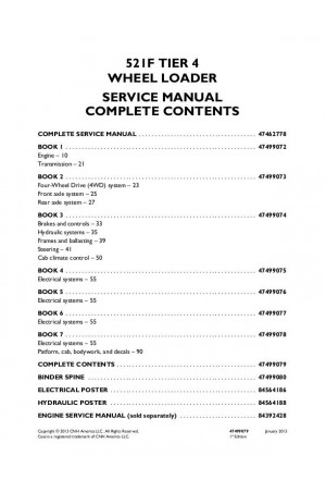 Case 521F Service Manual
