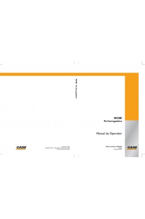 Case W20E Operator`s Manual