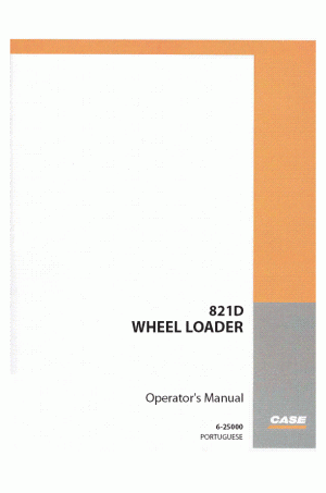 Case 821C Operator`s Manual