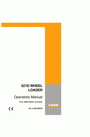 Case N/A Operator`s Manual