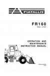 New Holland CE FR160 Operator`s Manual