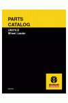 New Holland CE LW270.B Parts Catalog