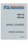 New Holland CE FW110, FW130 Service Manual