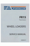 New Holland CE FR15 Service Manual