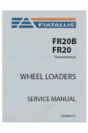 New Holland CE FR20, FR20B Service Manual