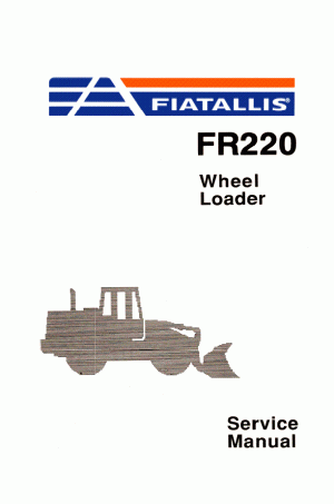 New Holland CE 220 Service Manual