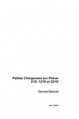 Case 121D, 21D, 221D Service Manual