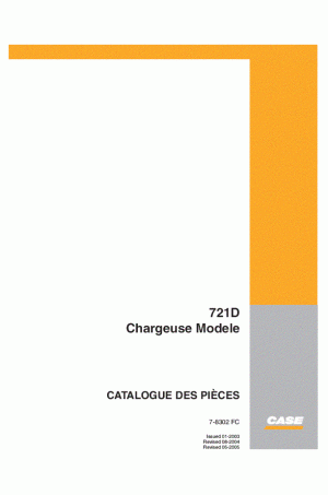 Case 721D Parts Catalog