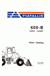 New Holland CE 605B Parts Catalog