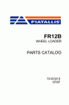 New Holland CE FR12B Parts Catalog