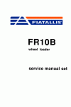 New Holland CE 10B, FR100 Service Manual
