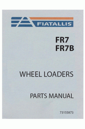 New Holland CE FR7, FR7B Parts Catalog