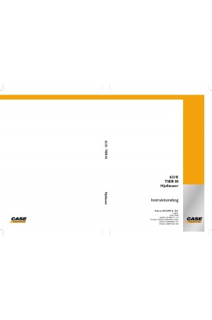 Case 621E Operator`s Manual