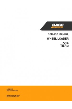 Case 721E Service Manual