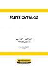 New Holland CE W190C, W230C Parts Catalog
