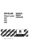 New Holland A62, A64, A66 Parts Catalog