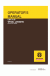 New Holland CE LW170.B Operator`s Manual