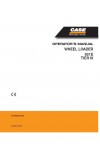 Case 921E Operator`s Manual