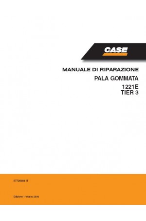 Case 1221E Service Manual