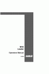 Case W10, W10B Operator`s Manual