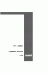 Case 721 Operator`s Manual