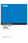 Kobelco LK500 Parts Catalog