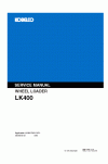 Kobelco LK400 Service Manual
